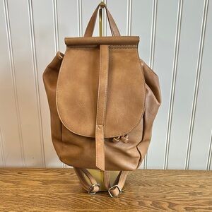 Elegant Camel Backpack